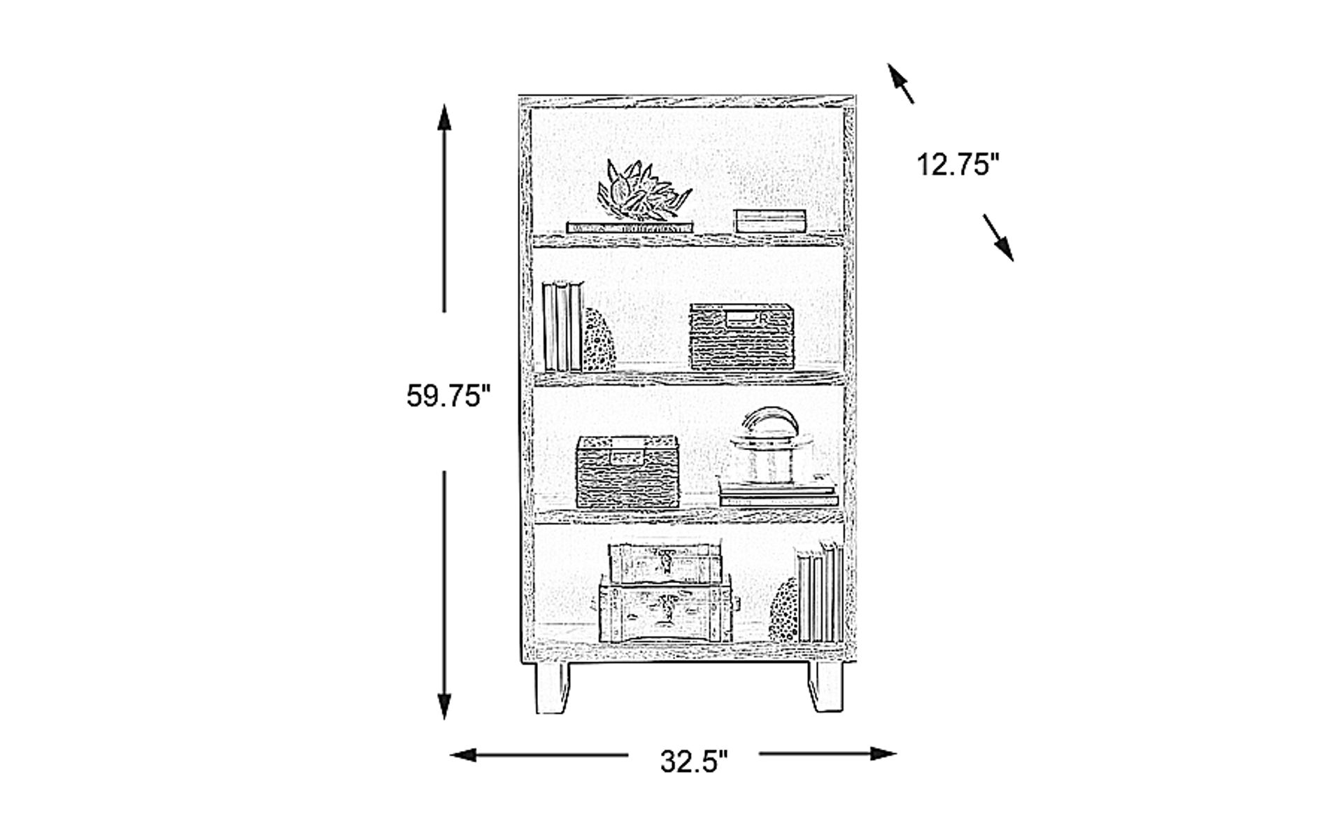 Dimension Image. Please refer to the Dimension Tab on this page for dimension details.