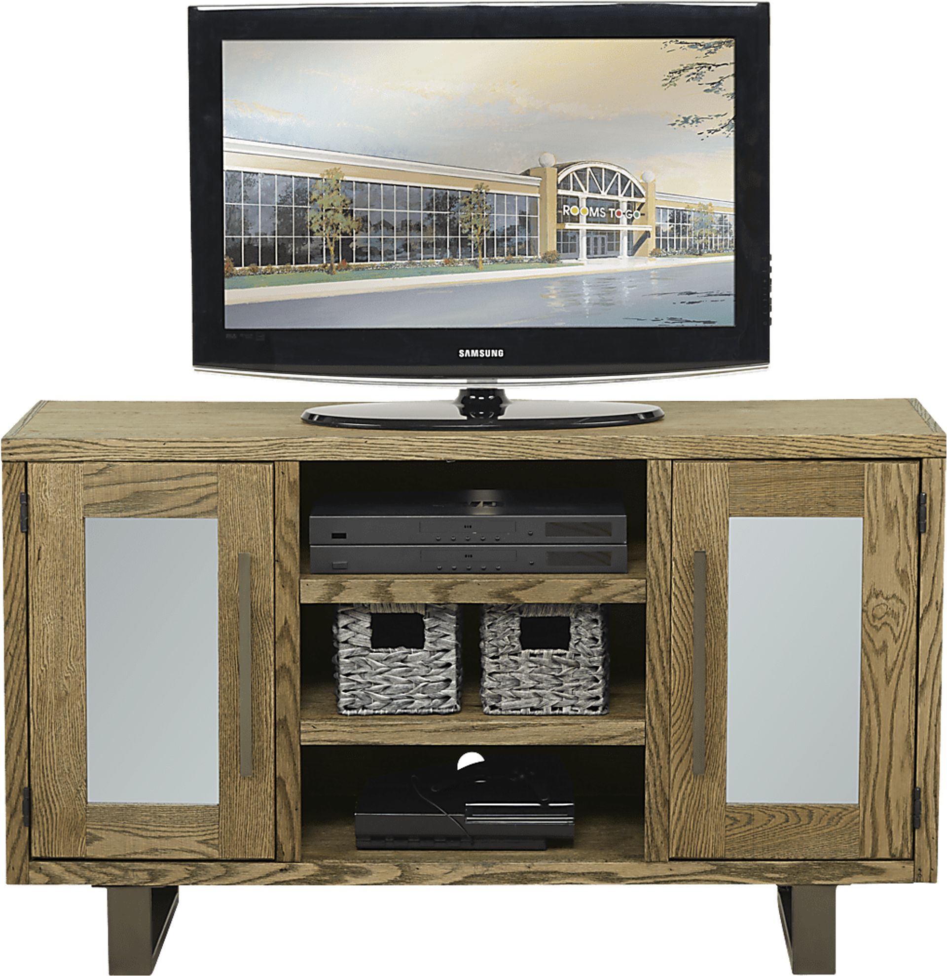 Lake Ridge Brown 50 in. Console - Image 1
