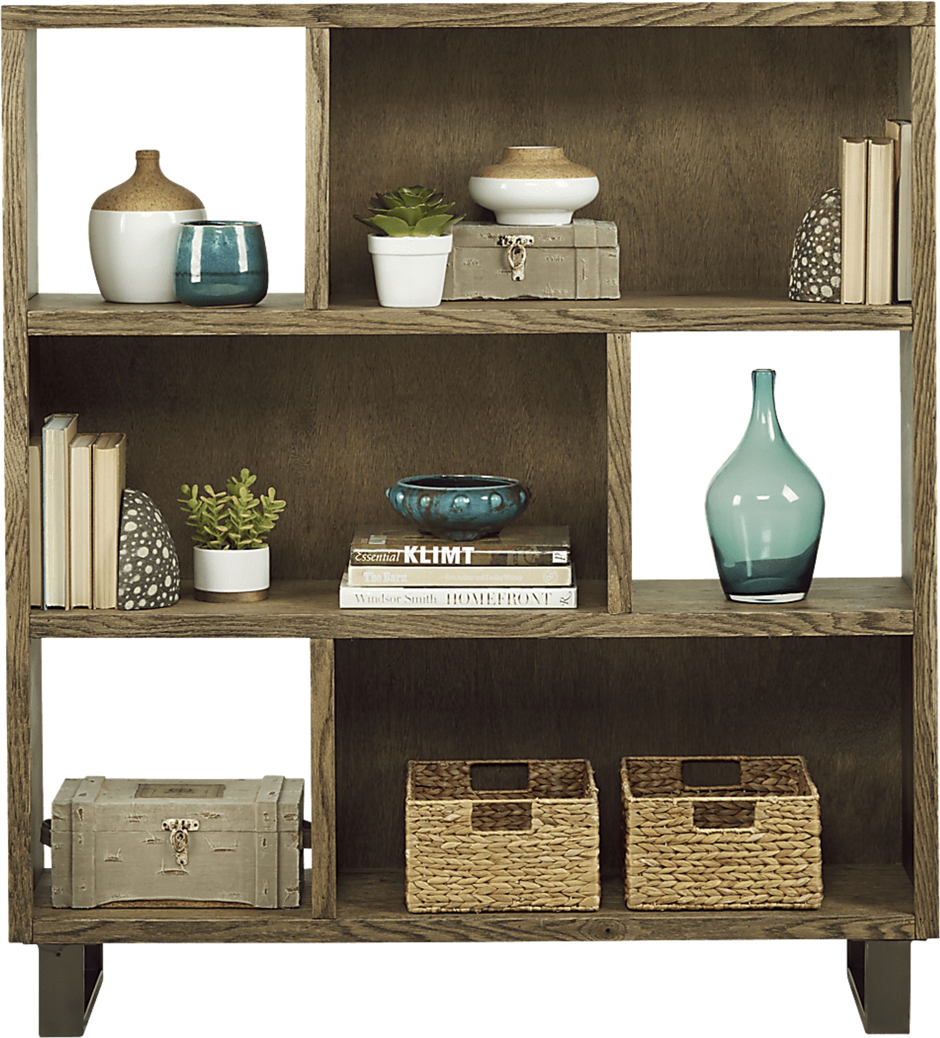 Lake Ridge Brown Display Cabinet - Image 1