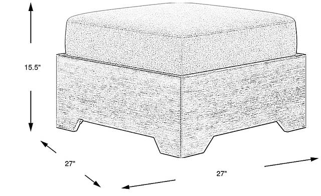 Dimension Image. Please refer to the Dimension Tab on this page for dimension details.