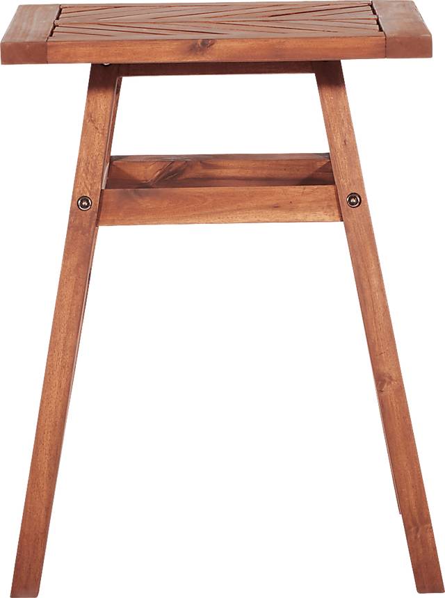 Lake Tana Brown Outdoor End Table - Thumbnail - Image 2