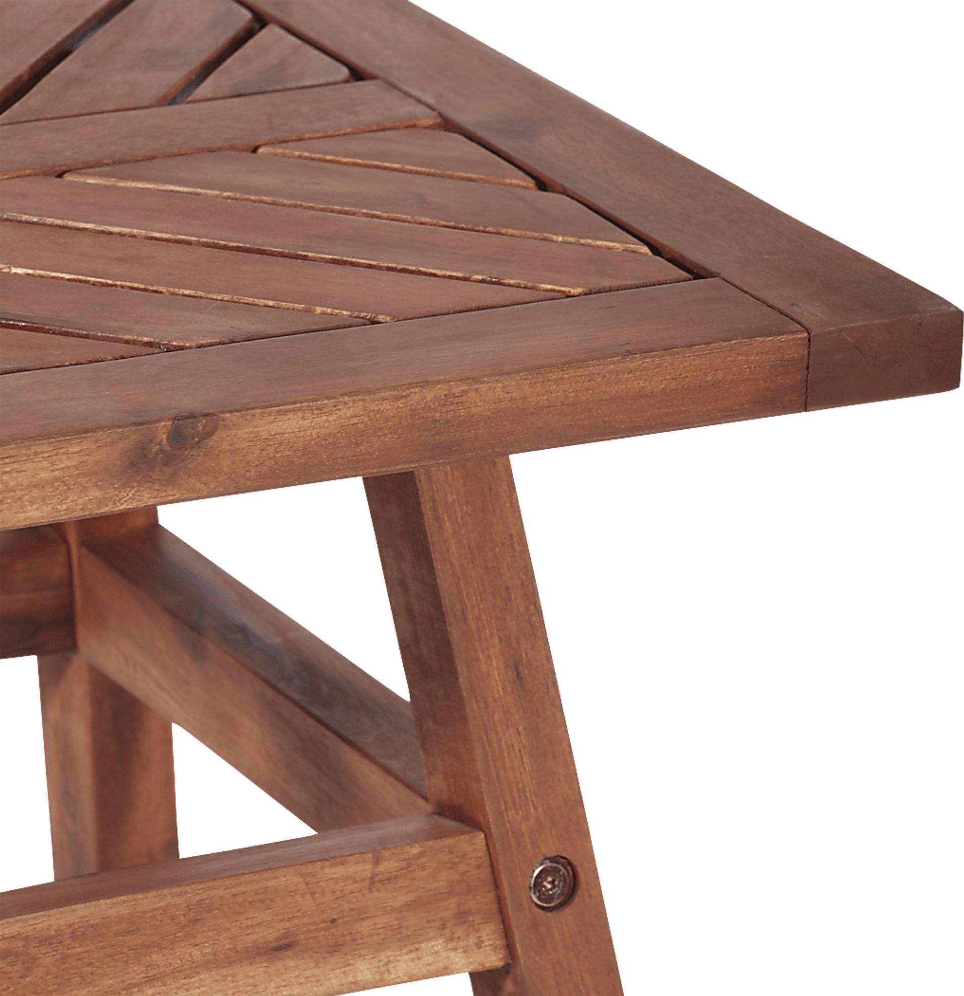 Lake Tana Brown Outdoor End Table - Image 3