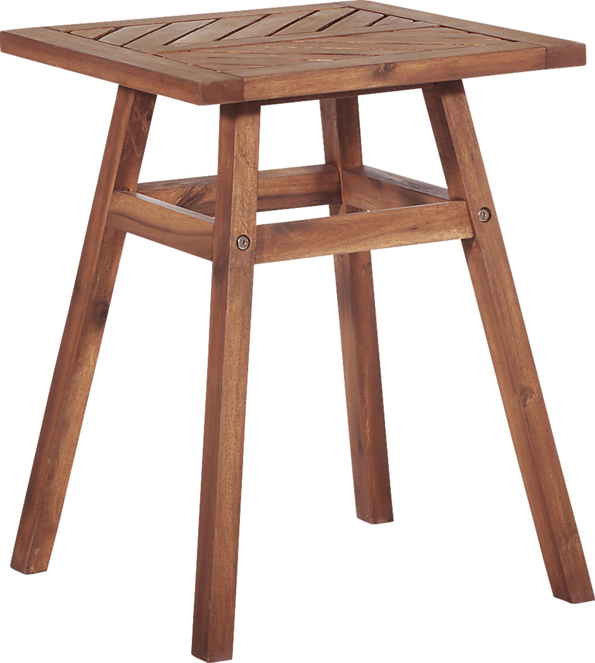 Lake Tana Brown Outdoor End Table - Image 1