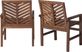 Lake Tana Dark Brown Outdoor Chair, Set of 2