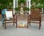 Lake Tana Dark Brown Outdoor Chair, Set of 2