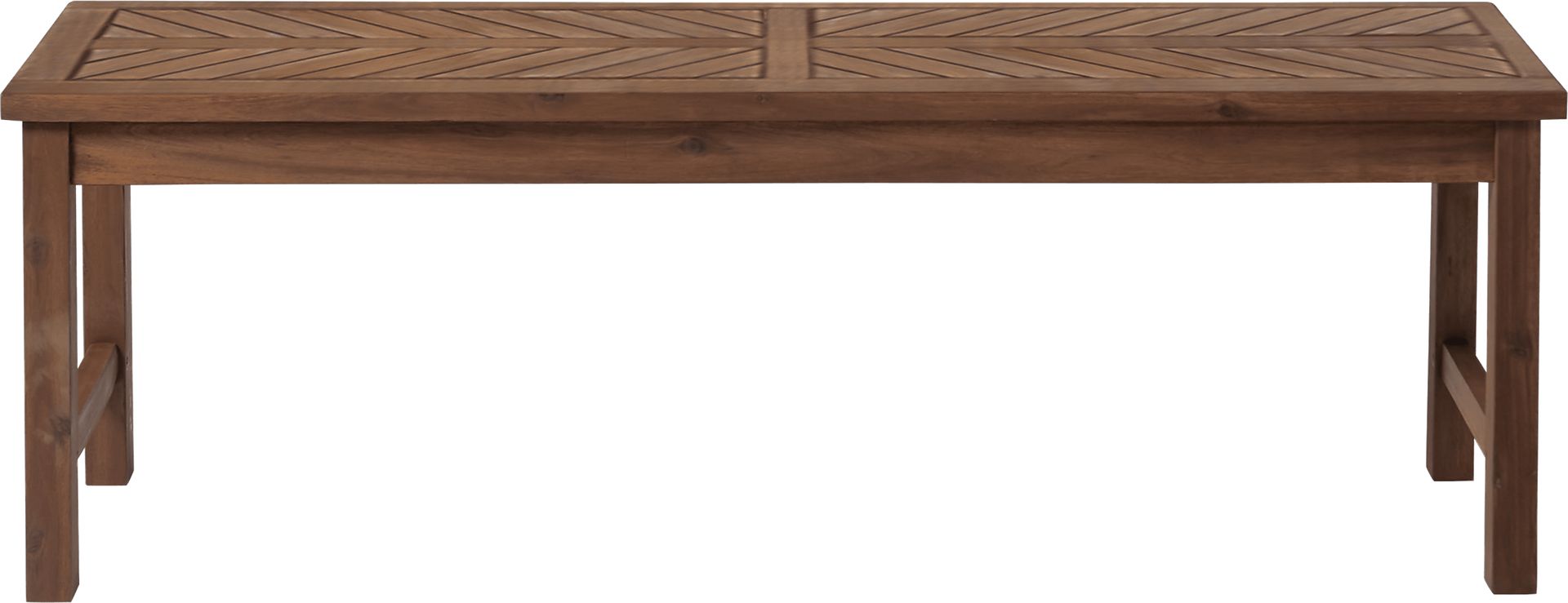 Lake Tana Dark Brown Outdoor Dining  Bench - Image 2