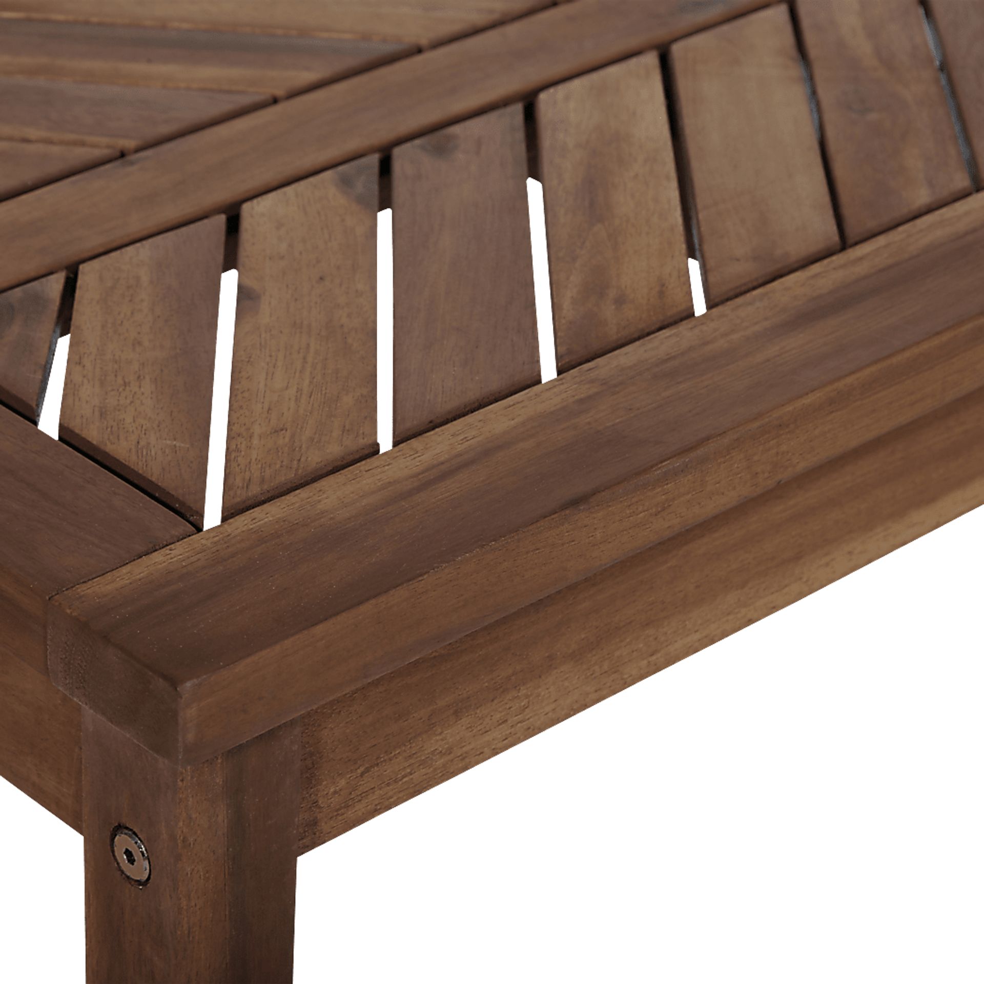 Lake Tana Dark Brown Outdoor Dining  Bench - Image 3