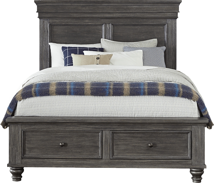 3 pc queen storage bed