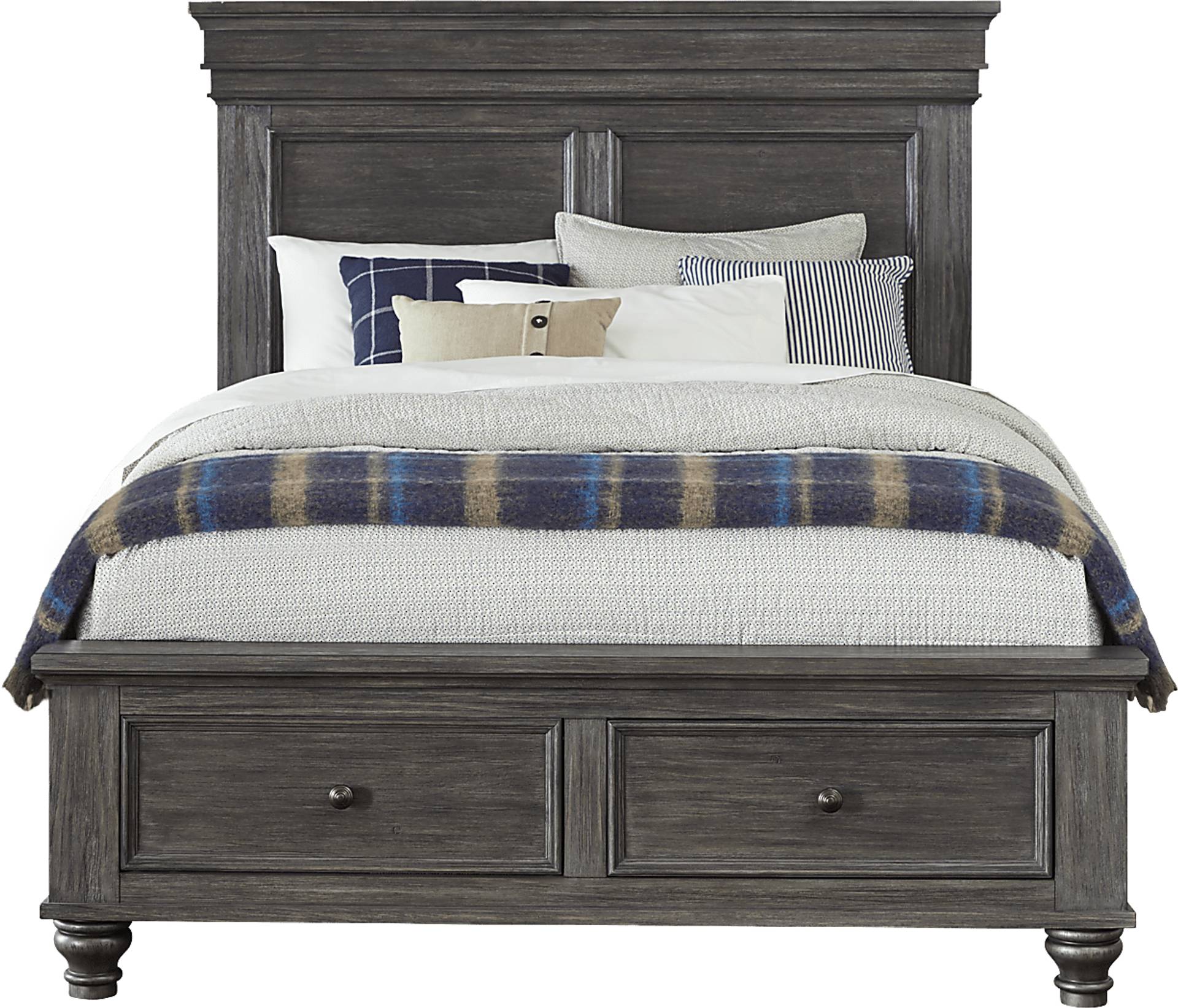 3 pc queen storage bed