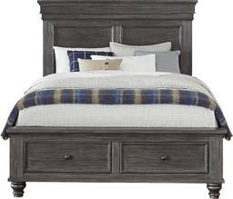 3 pc queen storage bed