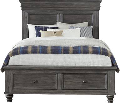 3 pc queen storage bed