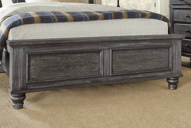 Lake Town Gray 5 Pc Queen Panel Bedroom - Thumbnail - Image 5