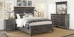 Lake Town Gray 5 Pc King Panel Bedroom with Storage