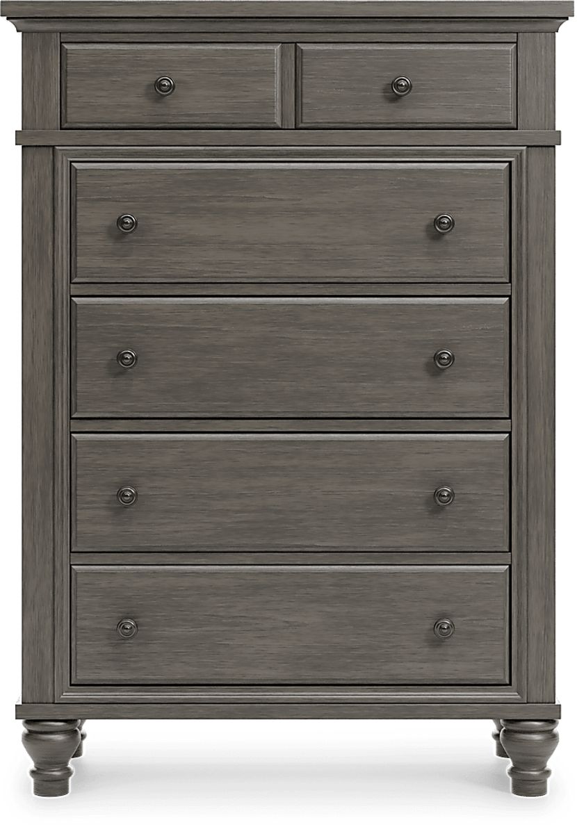 Lake Town Gray Chest Rooms To Go