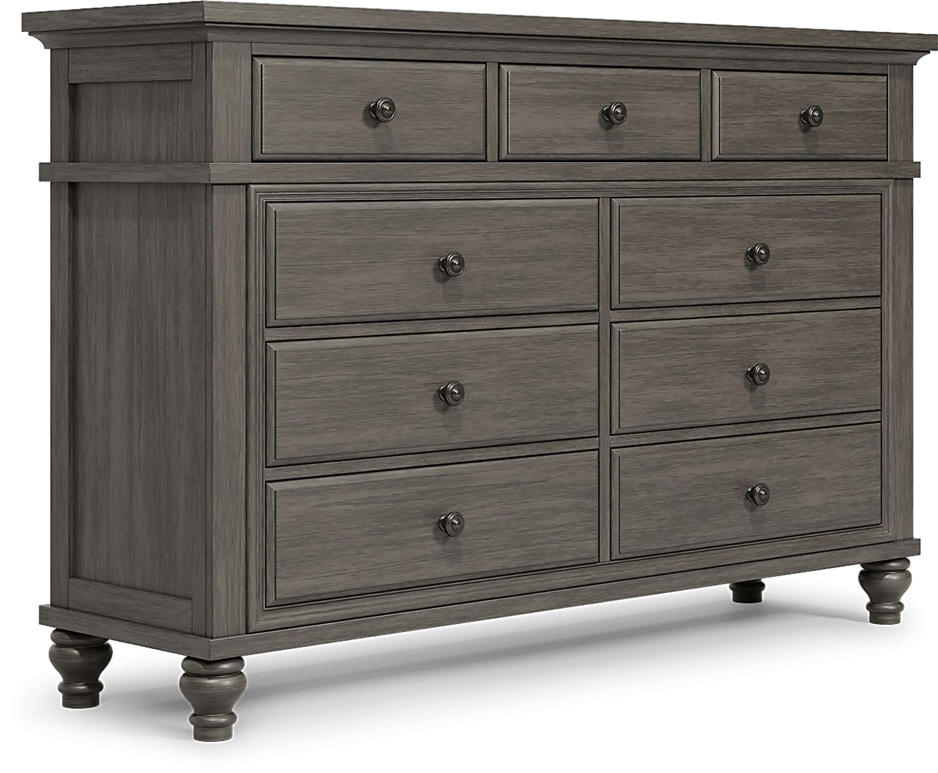Lake Town Gray 7 Pc Queen Panel Bedroom - Image 8