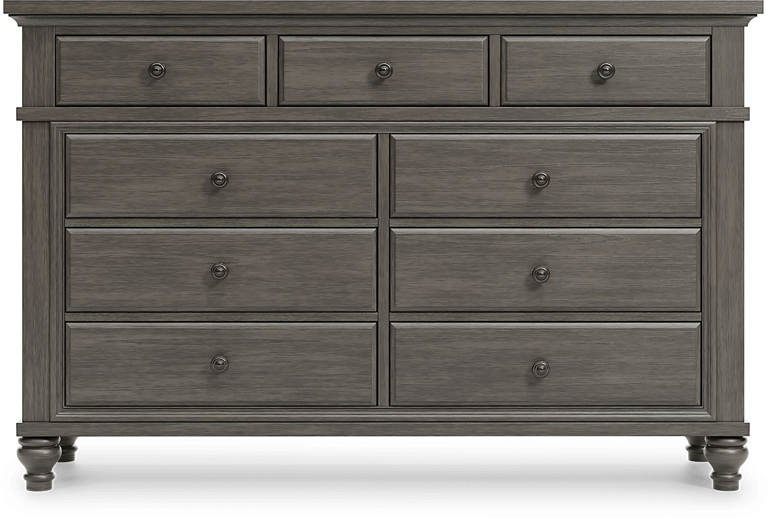 Lake Town Gray Dresser
