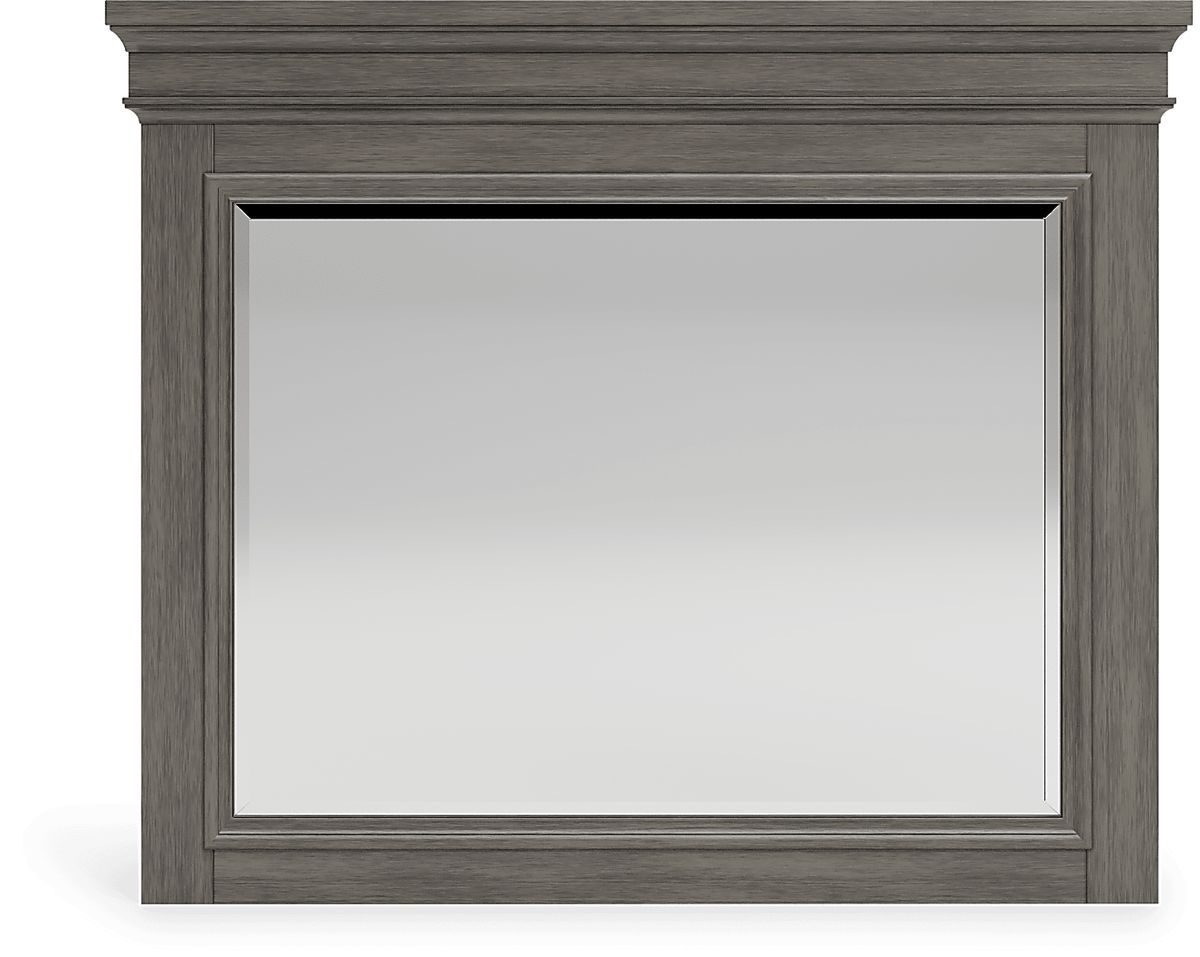 Lake Town Gray Mirror | Rooms to Go