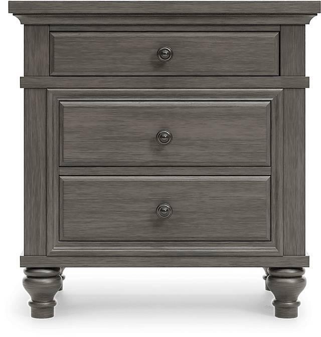 Lake Town Gray 7 Pc King Panel Bedroom - Thumbnail - Image 10