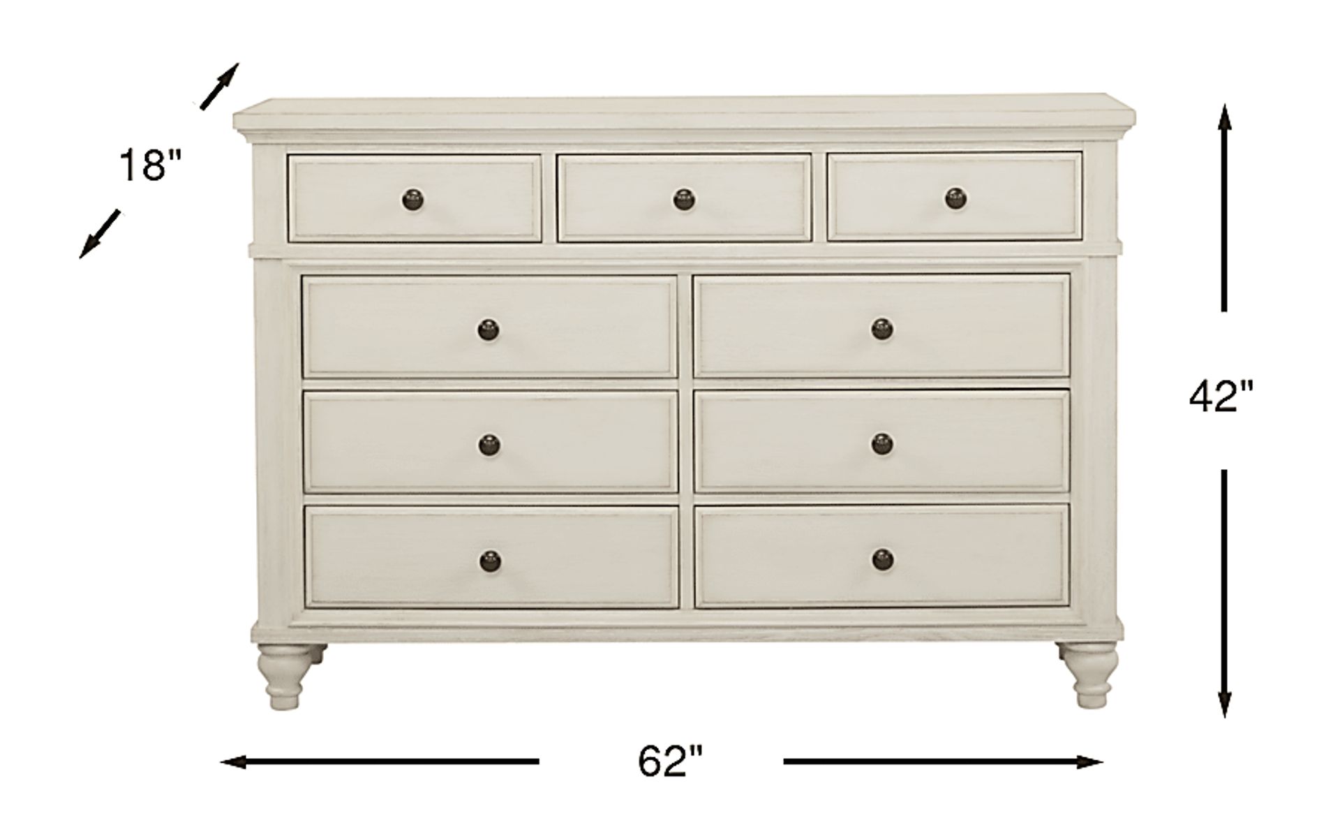 Dimension Image. Please refer to the Dimension Tab on this page for dimension details.