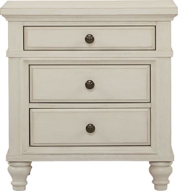 Lake Town Off-White Nightstand