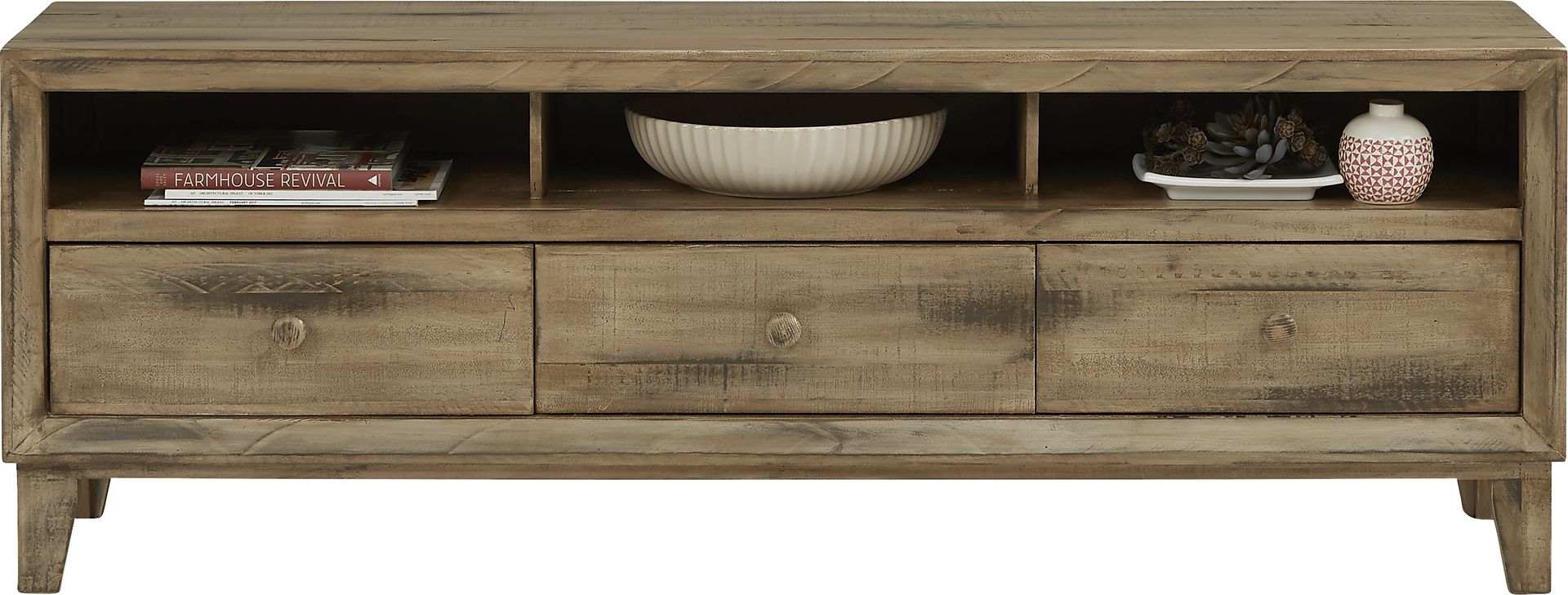 Lake Travis Brown 62 in. Console - Image 1