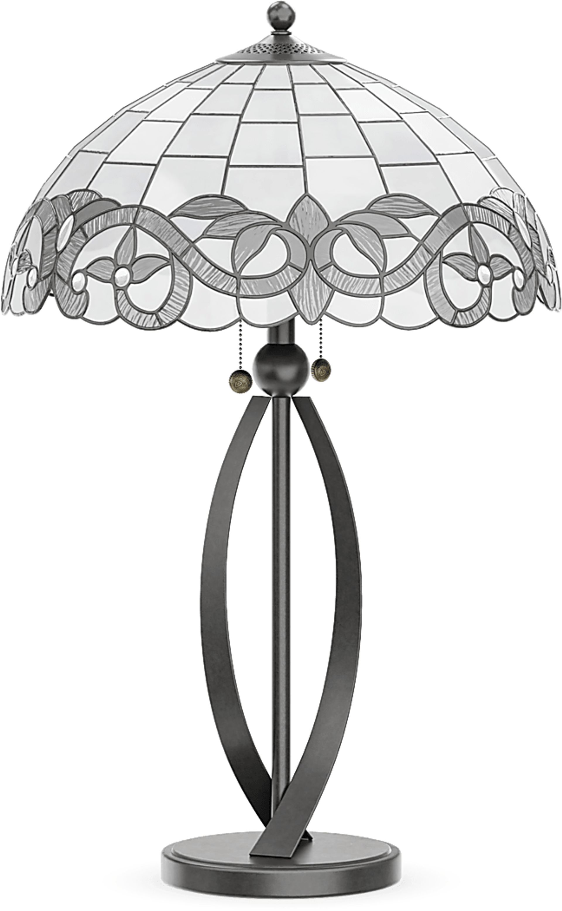 Lakeaire Lane Bronze Tiffany Table Lamp - Image 2