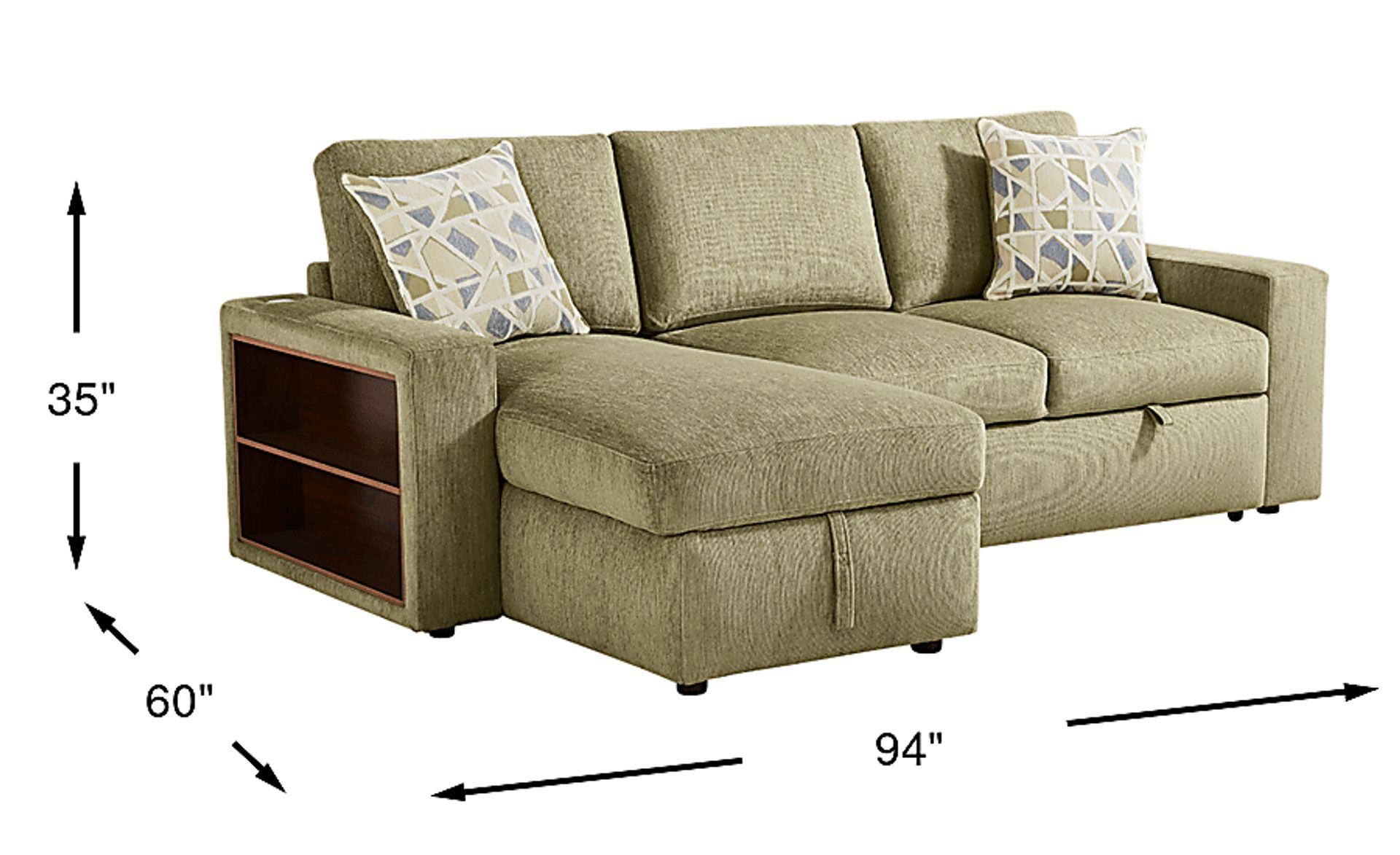 Dimension Image. Please refer to the Dimension Tab on this page for dimension details.