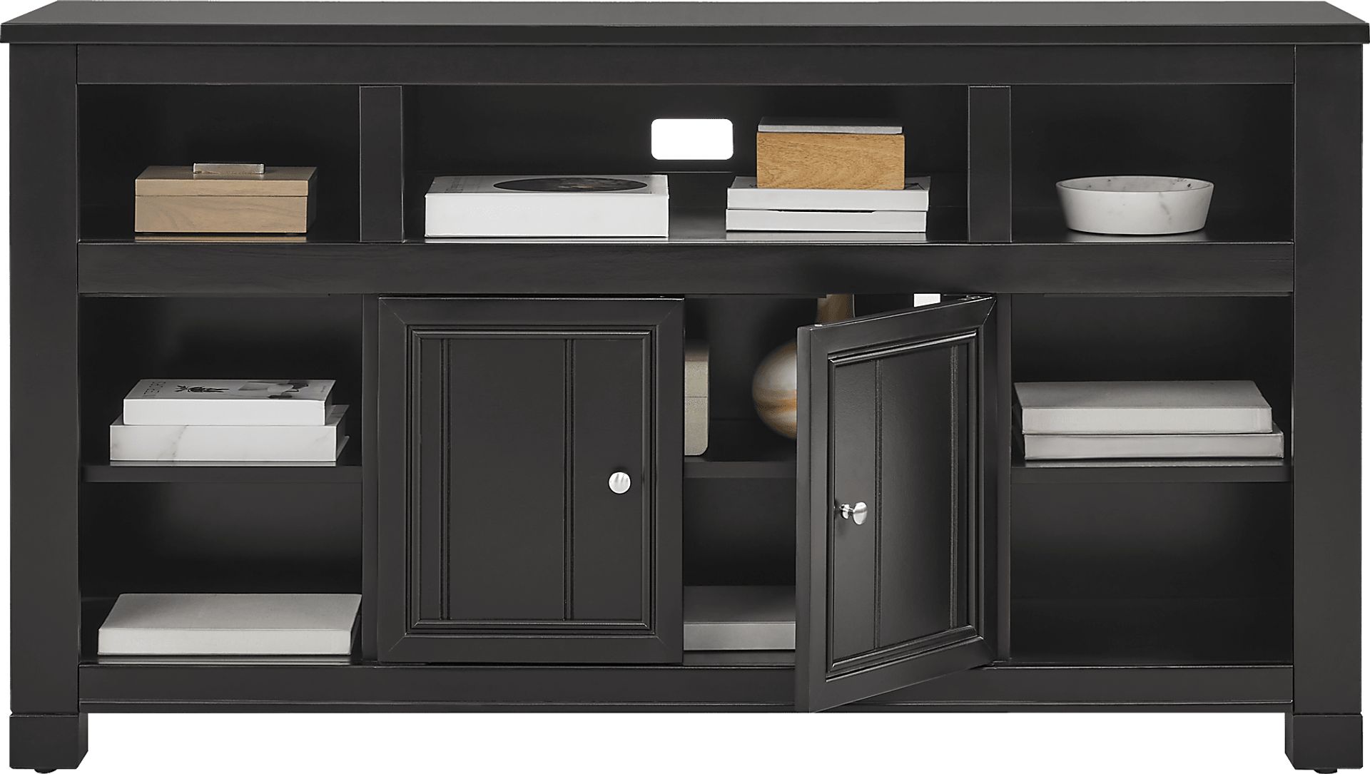 Lakeside Cottage Black 64 In. Console - Image 5