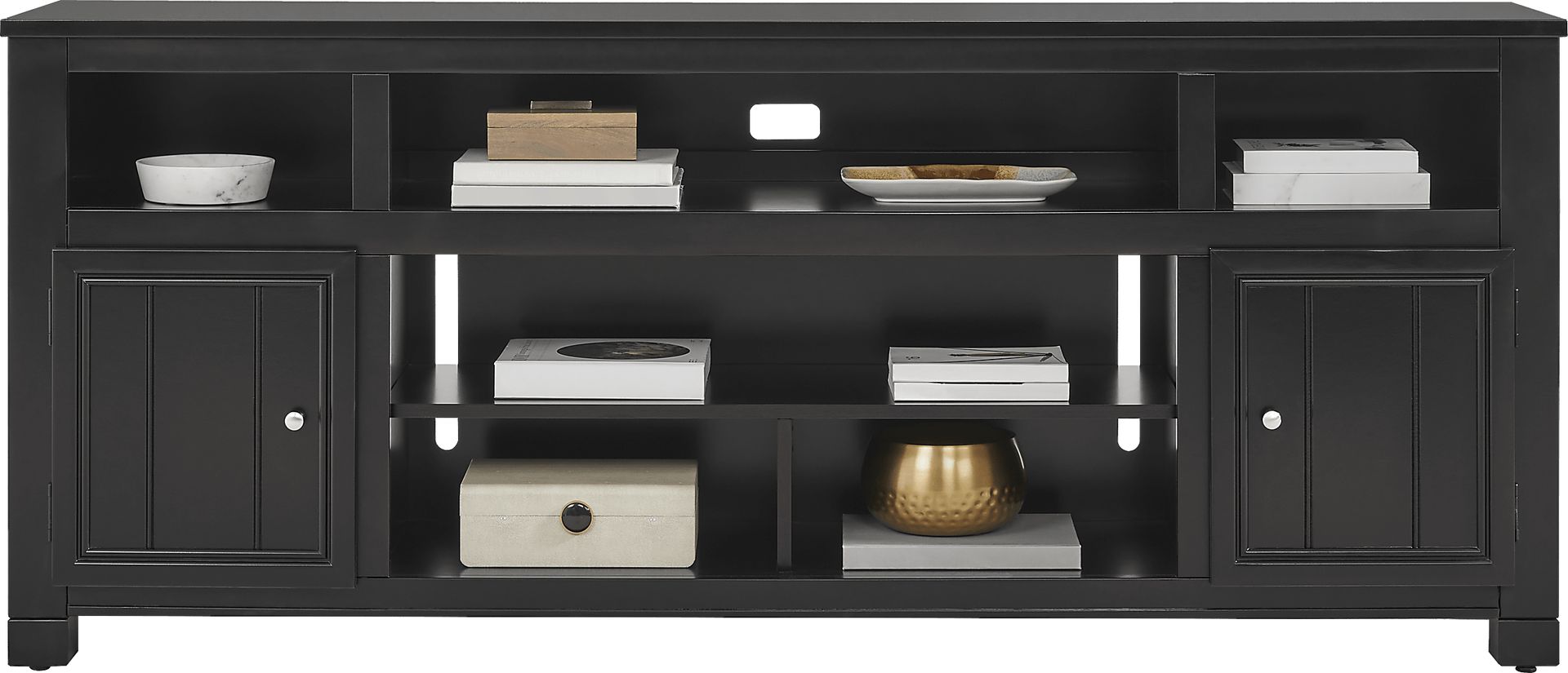 Lakeside Cottage Black 84 In. Console - Image 2