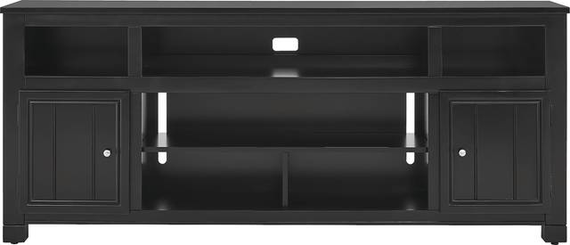 Lakeside Cottage Black 84 In. Console - Thumbnail - Image 1