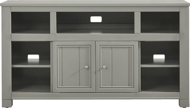 Lakeside Cottage Gray 64 In. Console - Thumbnail - Image 1
