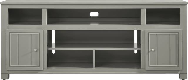 Lakeside Cottage Gray 84 In. Console - Thumbnail - Image 1