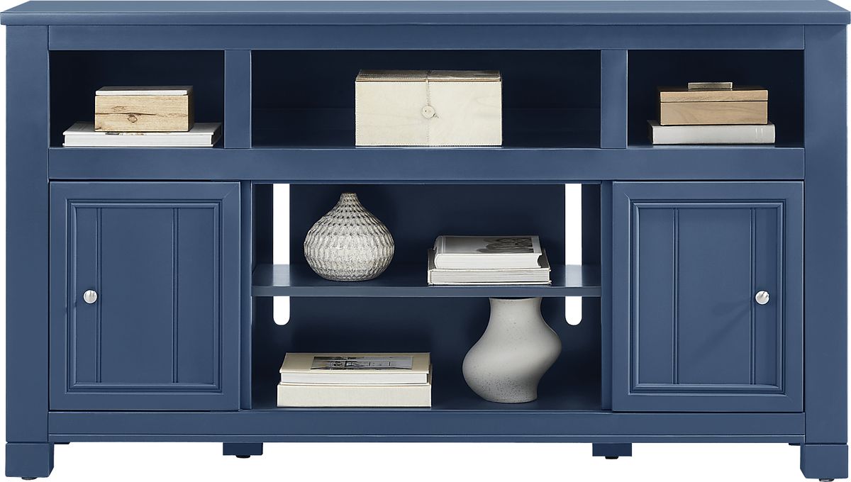 Lakeside Cottage Navy Colors Console | Rooms to Go