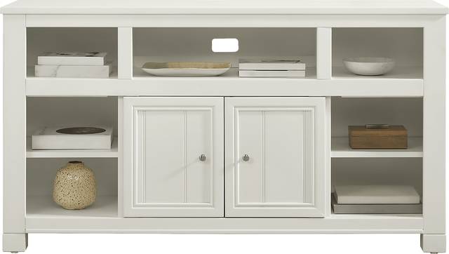 Lakeside Cottage White 64 In. Console - Thumbnail - Image 3
