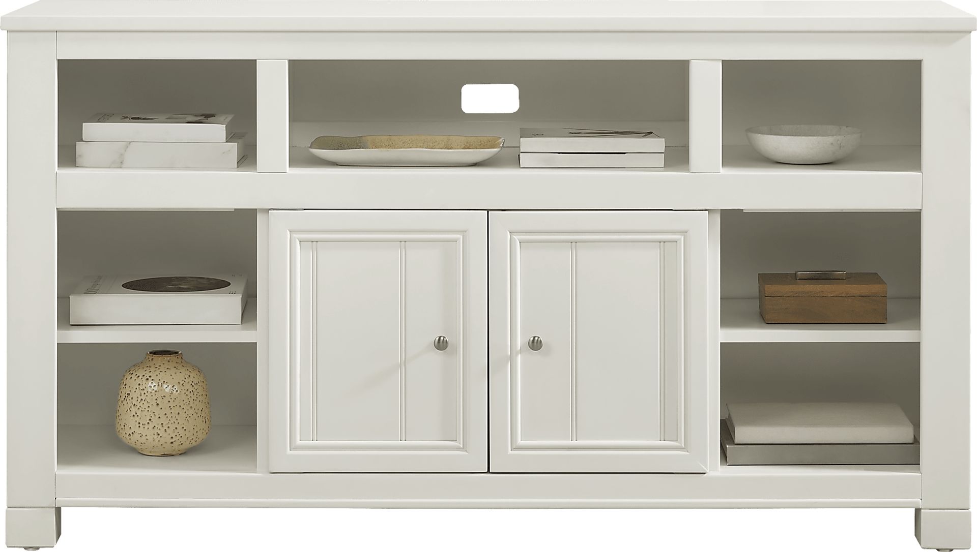 Lakeside Cottage White 64 In. Console - Image 3