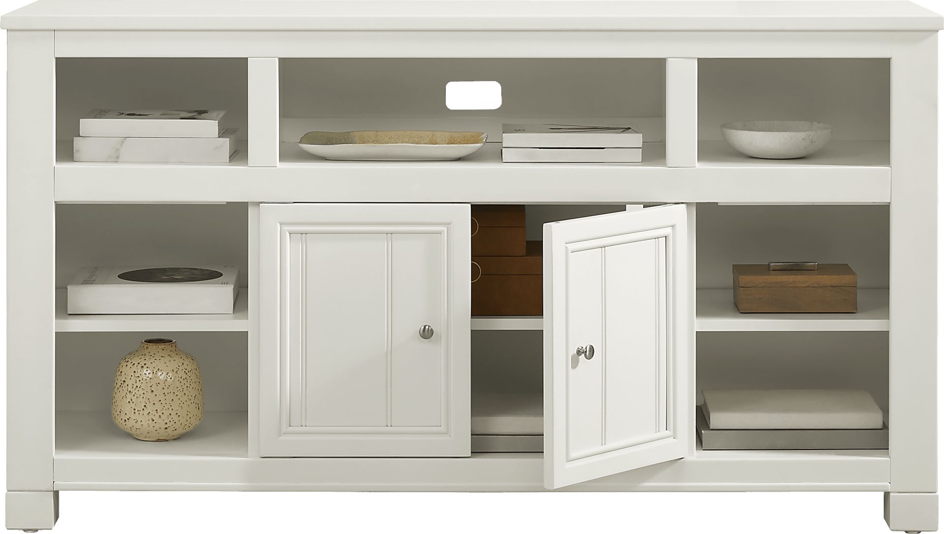 Lakeside Cottage White 64 In. Console - Image 4