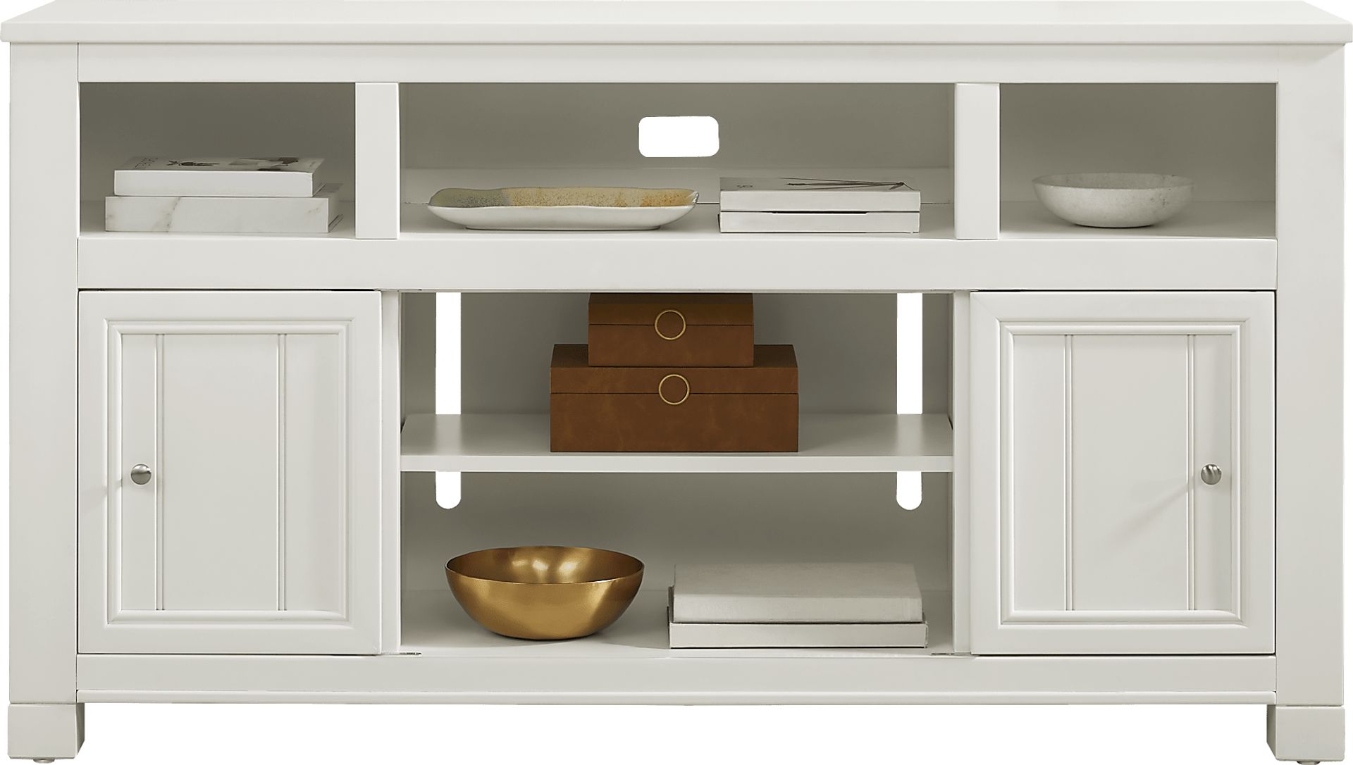 Lakeside Cottage White 64 In. Console - Image 5