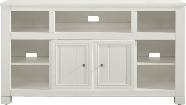 Lakeside Cottage White 64 In. Console - Thumbnail - Image 1