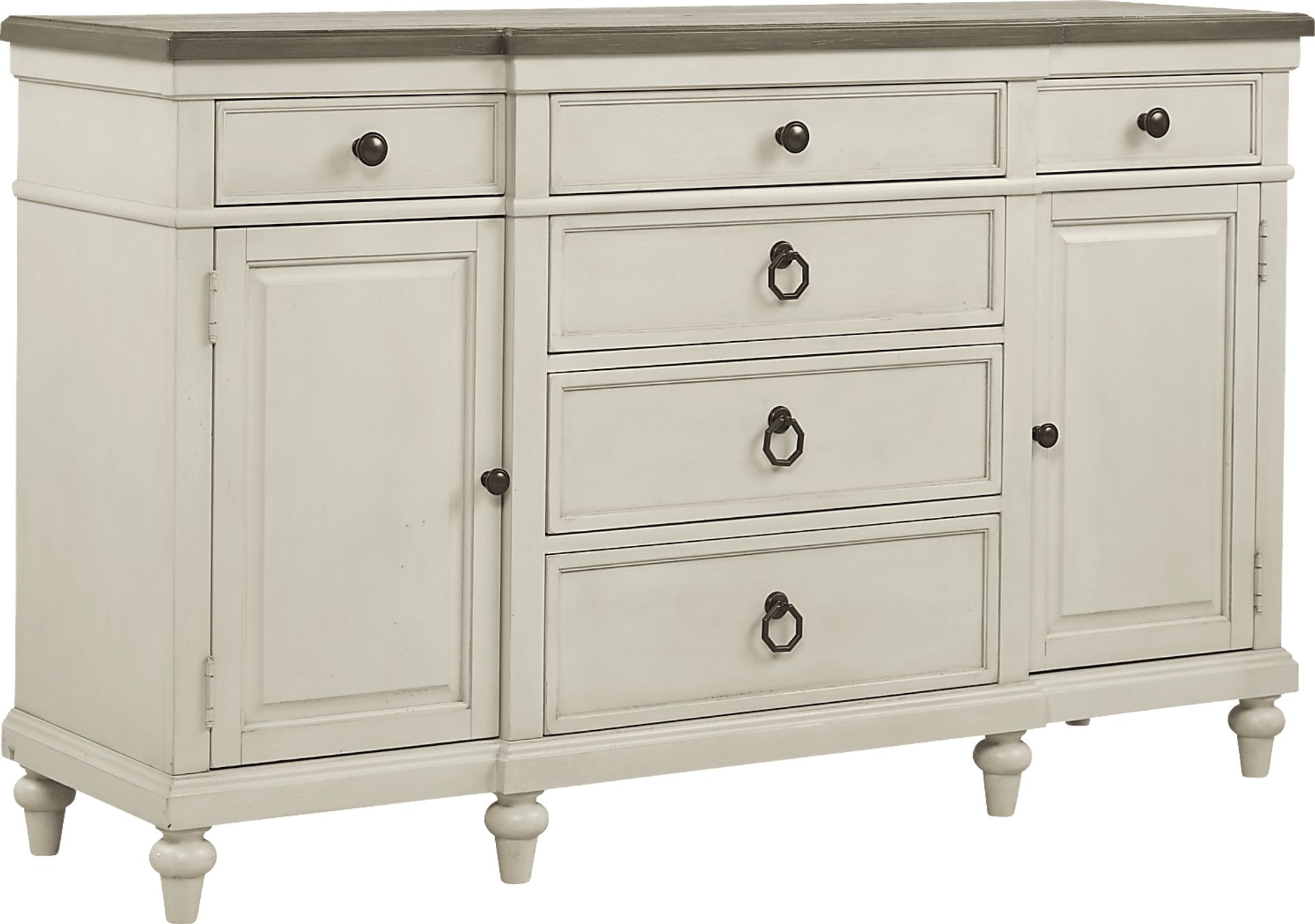 Lakeside Manor Brown Server - Image 1