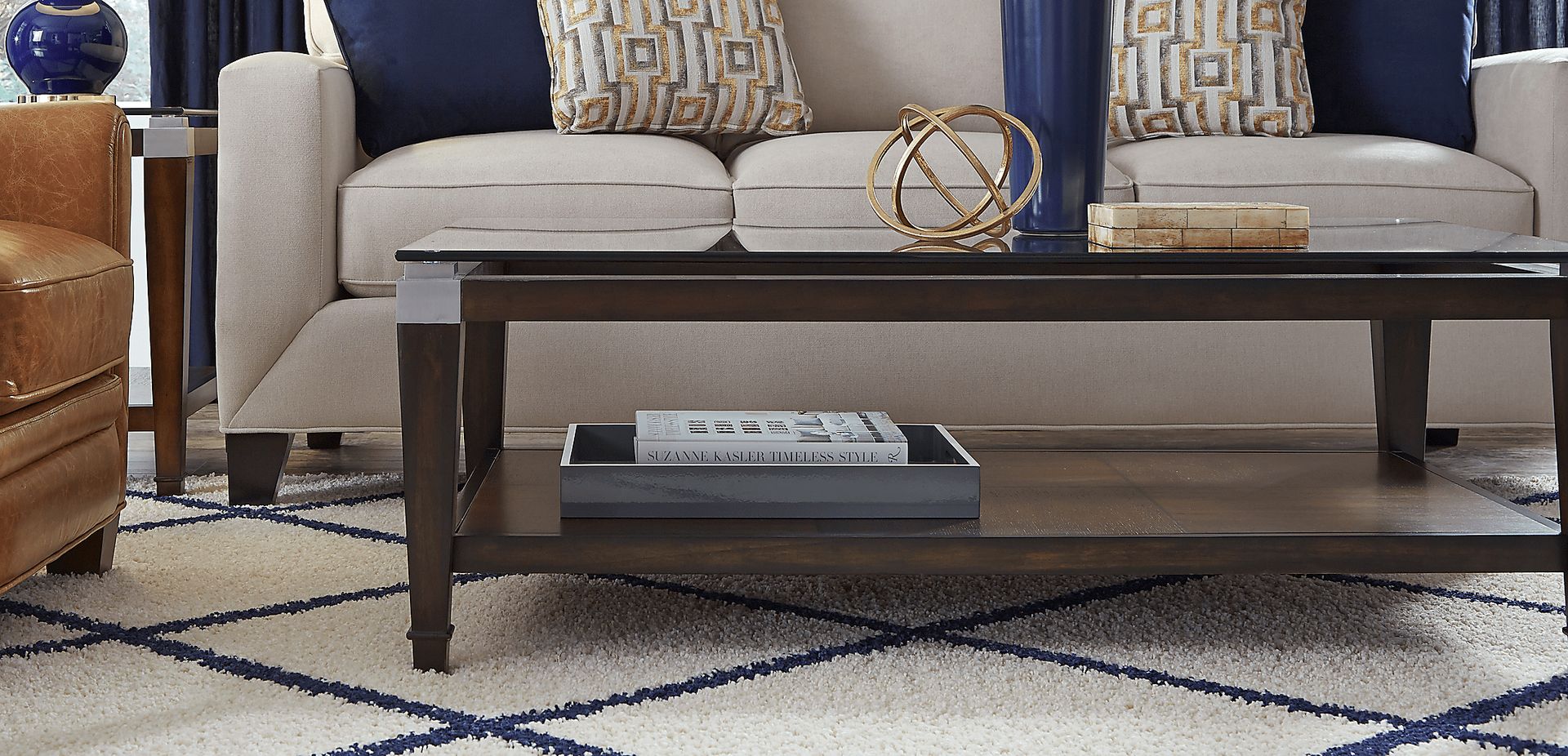 Laketon Walnut 3 Pc Table Set - Image 2