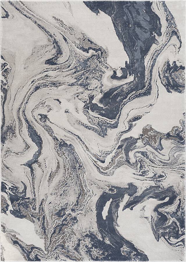 Lakoda Navy 5' x 8' Rug - Thumbnail - Image 1