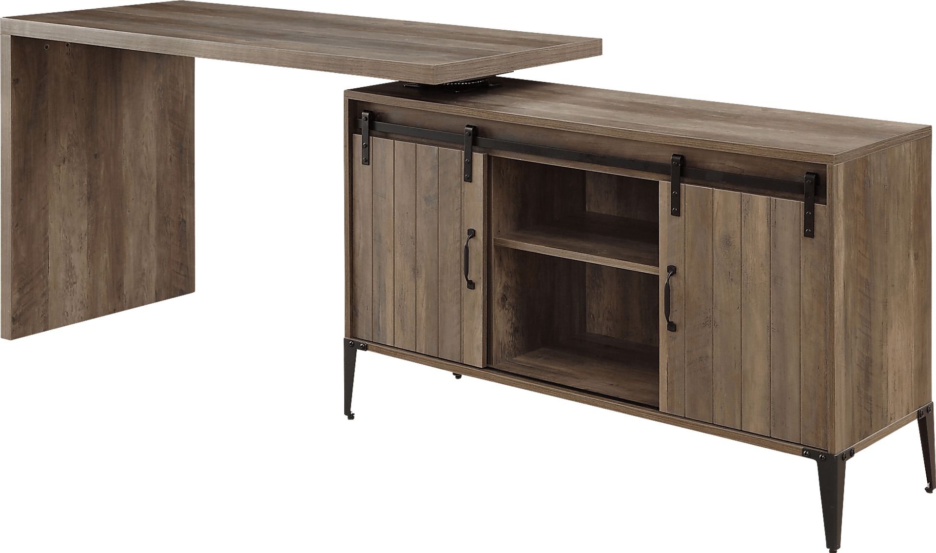 Lakwani Brown Desk - Image 1