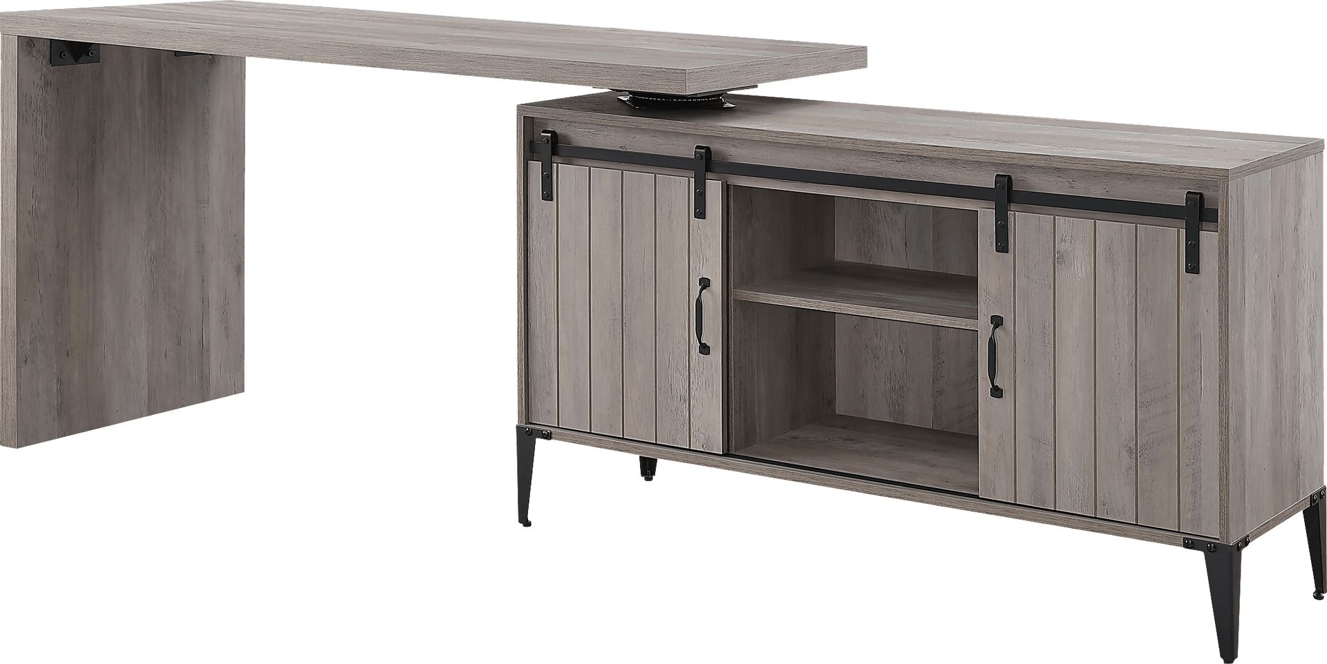 Lakwani Gray Desk - Image 3