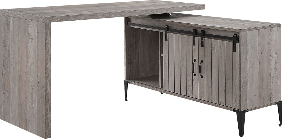Lakwani Gray Desk