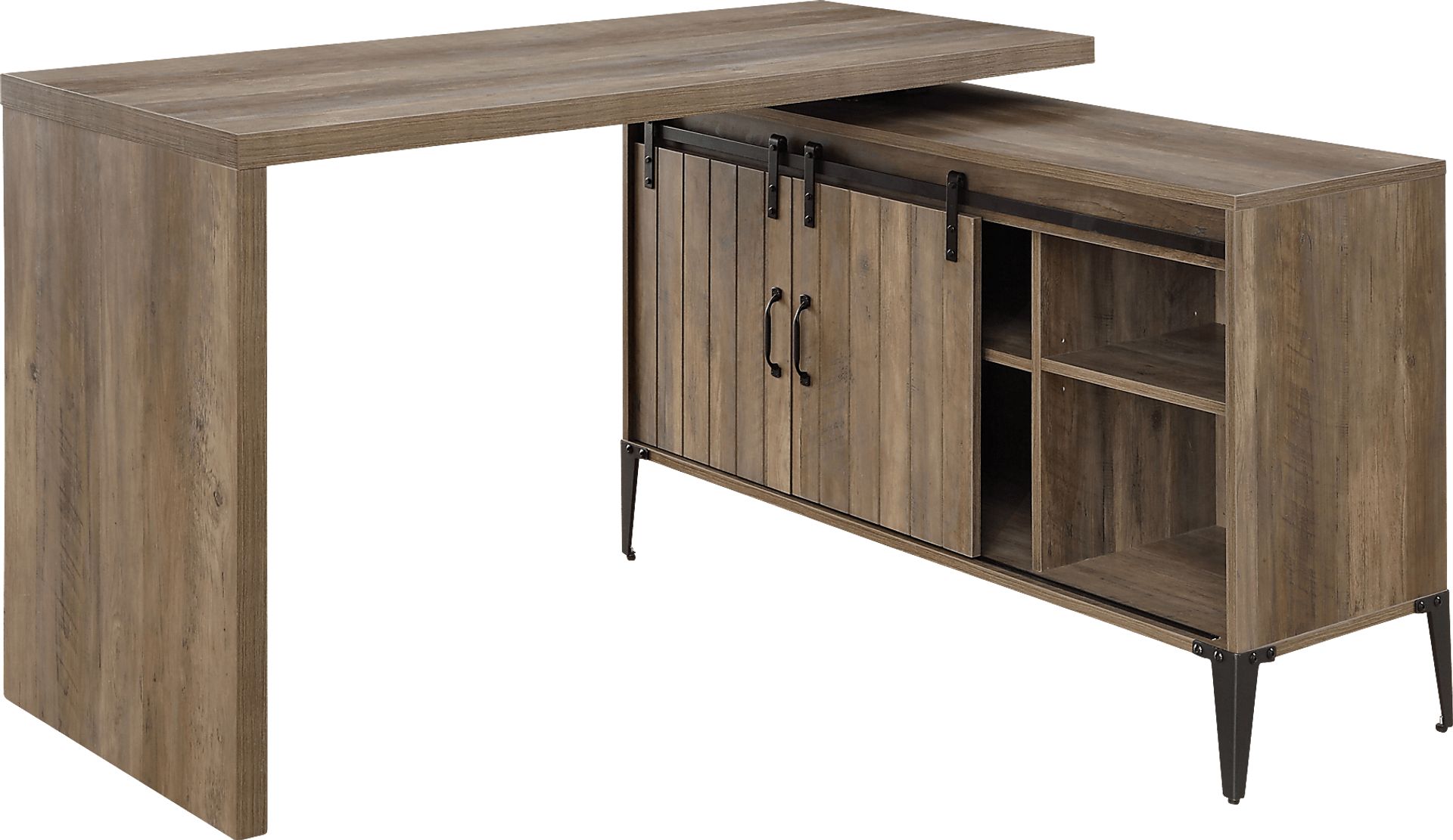 Lakwani I Brown Desk - Image 2