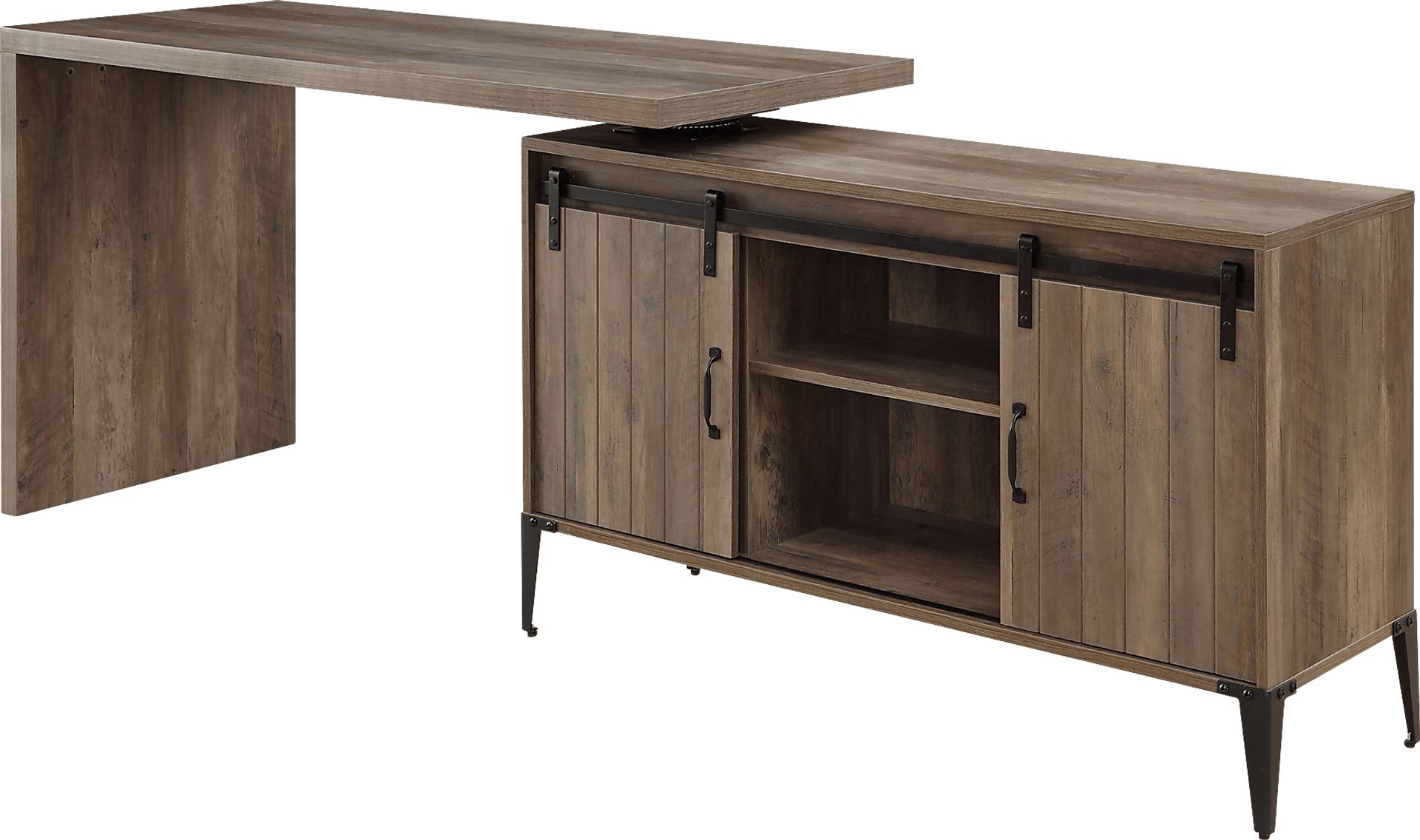 Lakwani I Brown Desk - Image 3