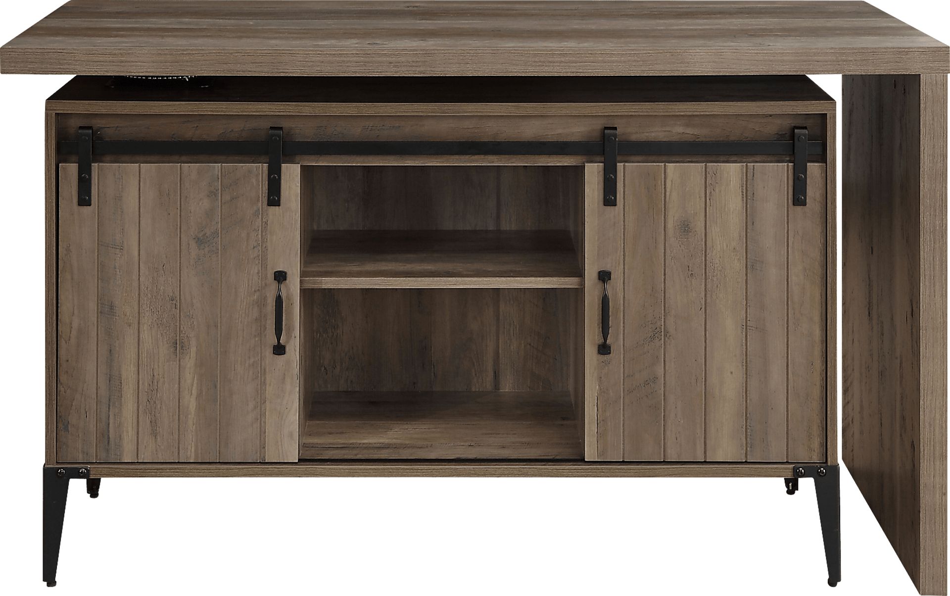 Lakwani I Brown Desk - Image 4