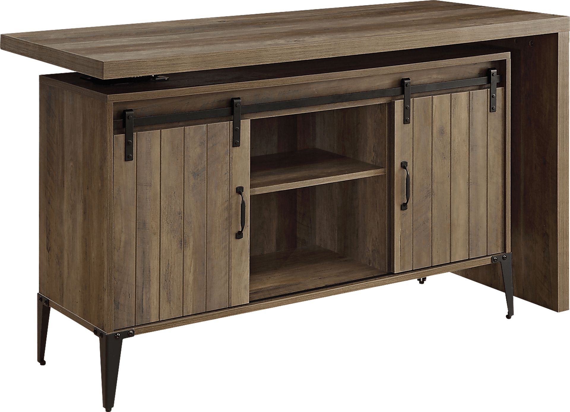 Lakwani I Brown Desk - Image 1