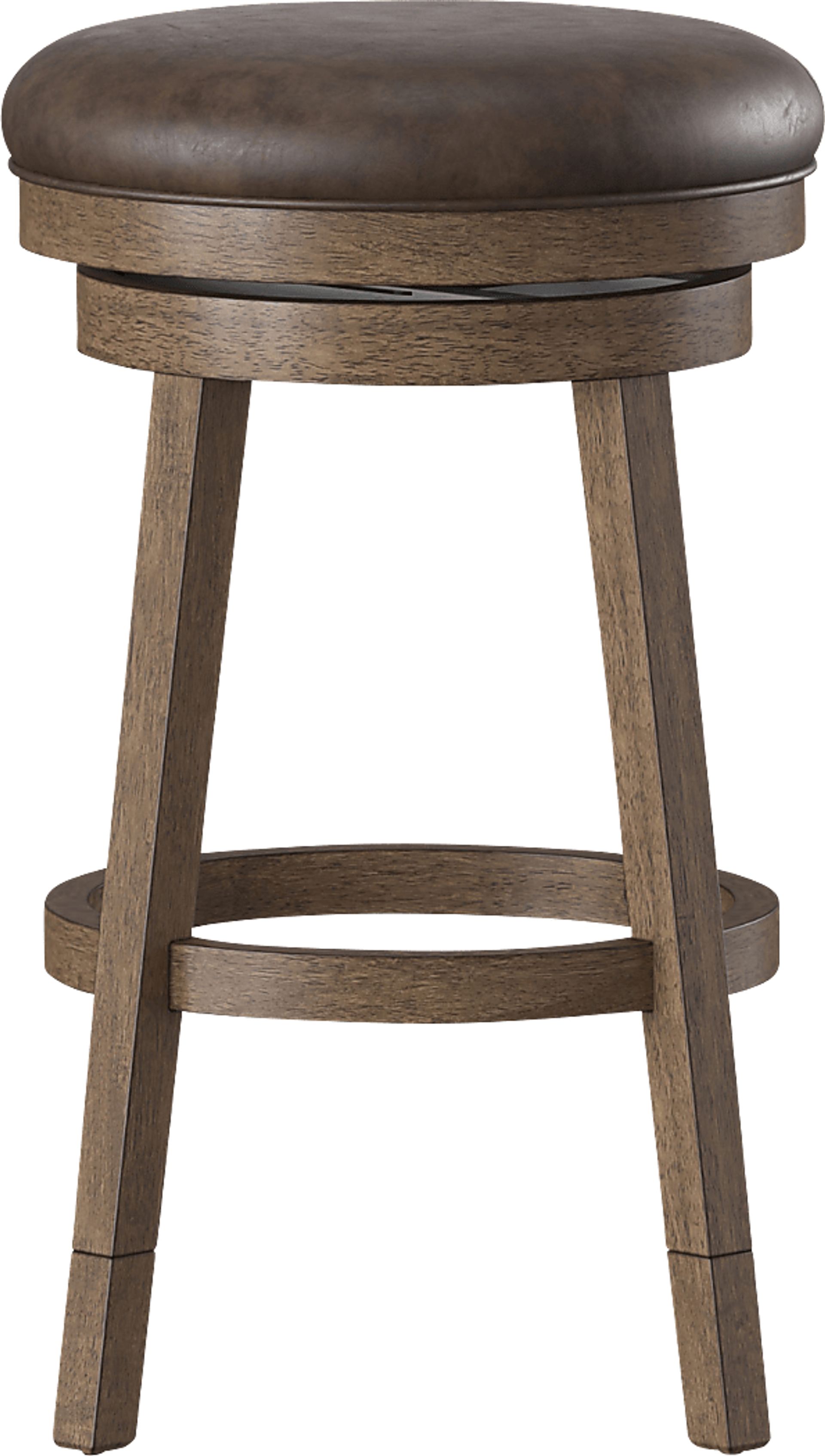 Lalage Brown Adjustable Swivel Stool - Image 8