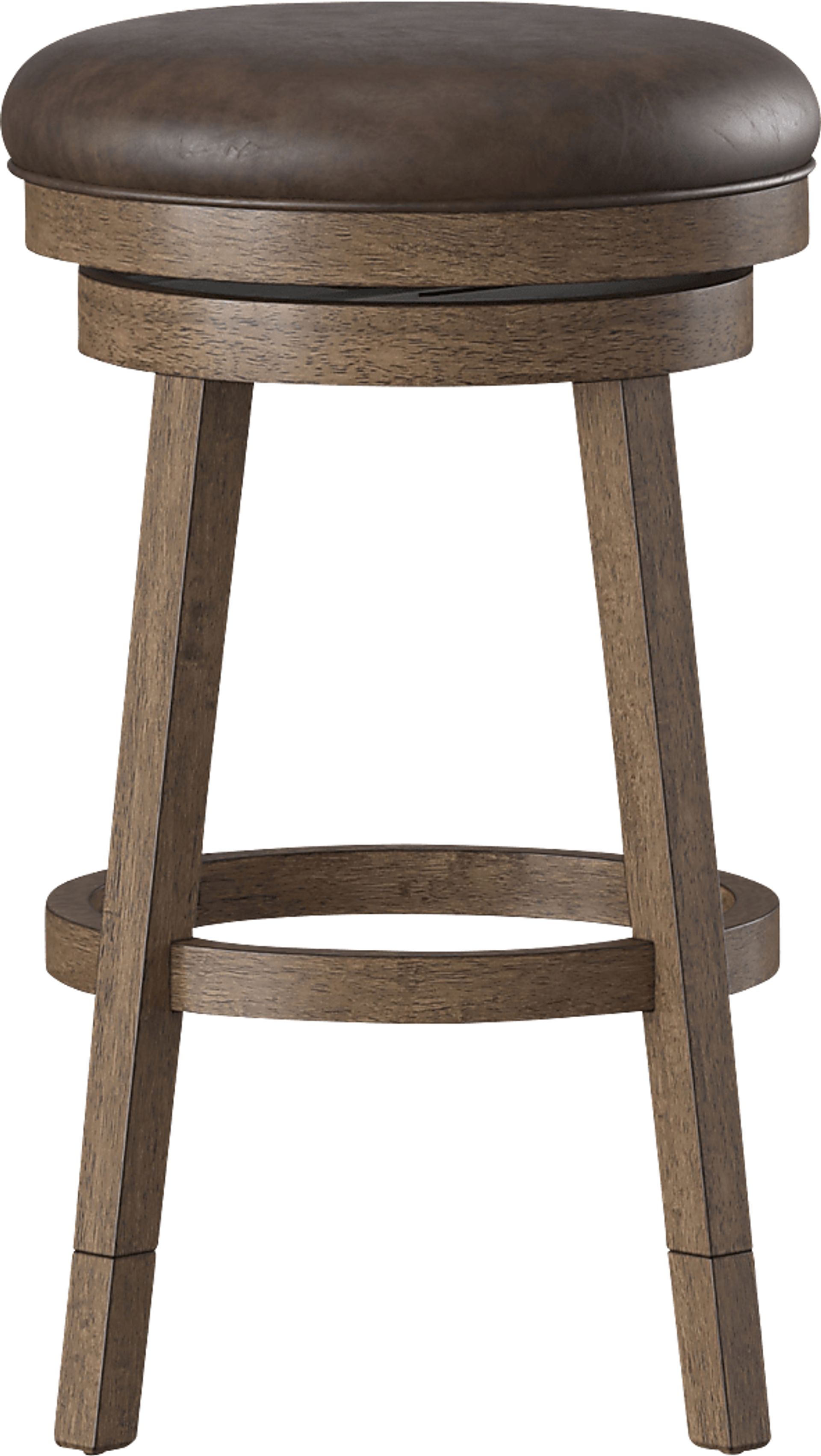 Lalage Brown Adjustable Swivel Stool - Image 9